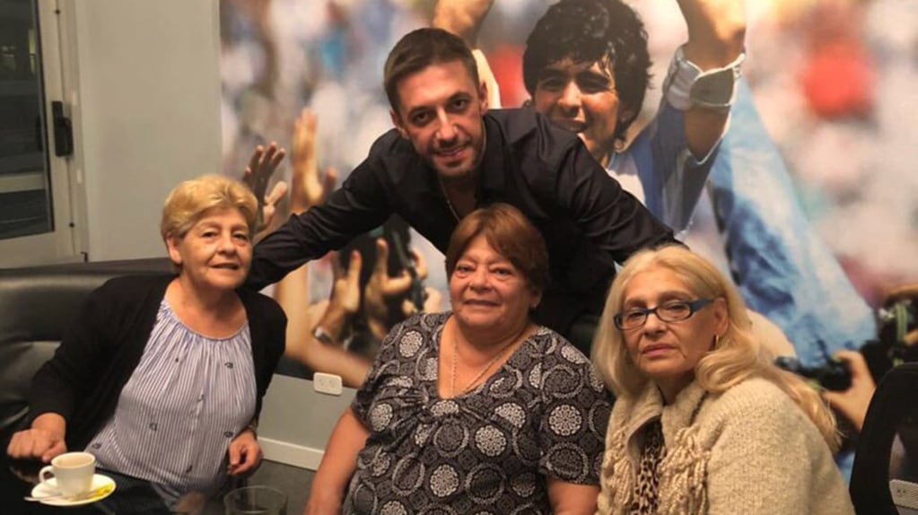 Kity, Ana María y Lili Maradona son las únicas de la familia que aún defienden a Matías Morla. 