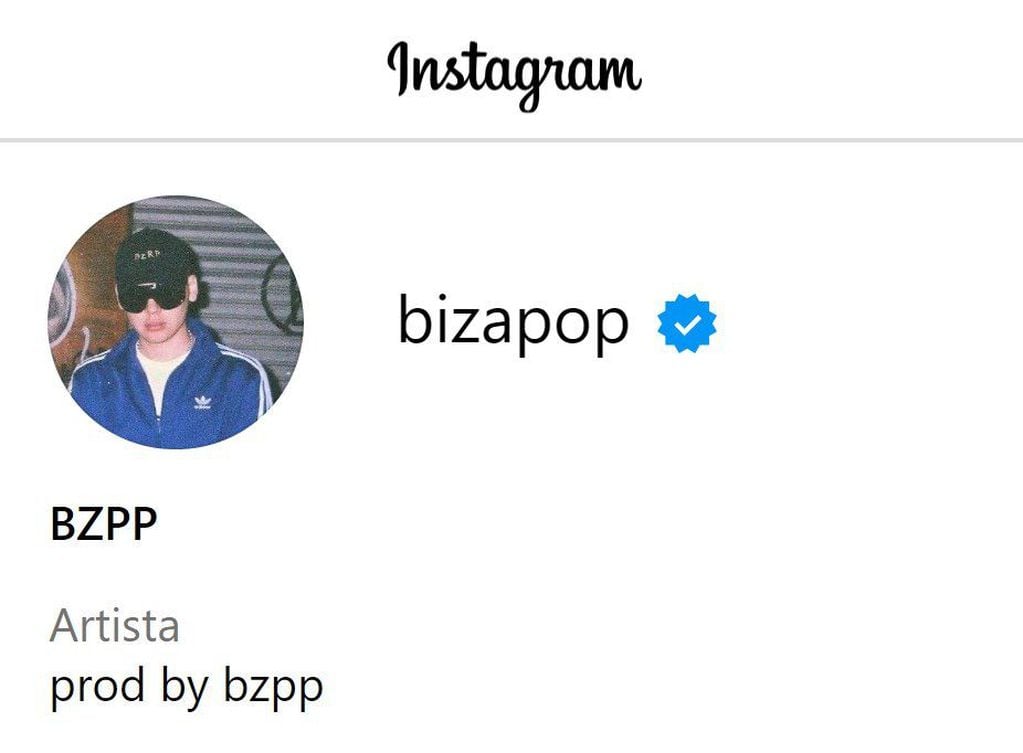 Bizarrap cambió su nombre de usuario en Instagram
