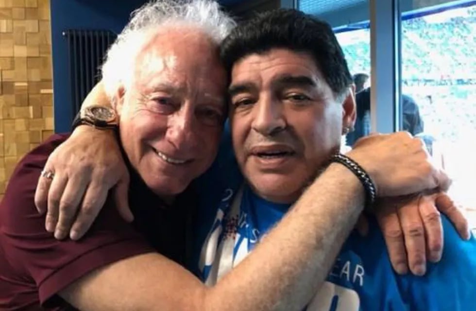 Guillermo Coppola y una conmovedora despedida a Diego Maradona.