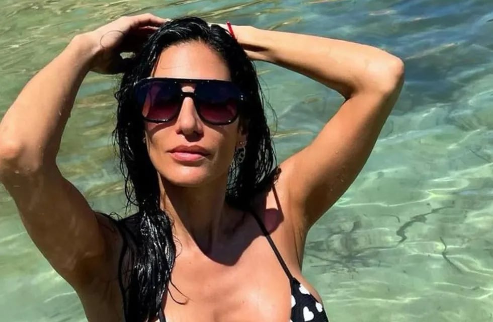 Silvina Escudero posó con un traje de baño revelador en su cuenta de Instagram