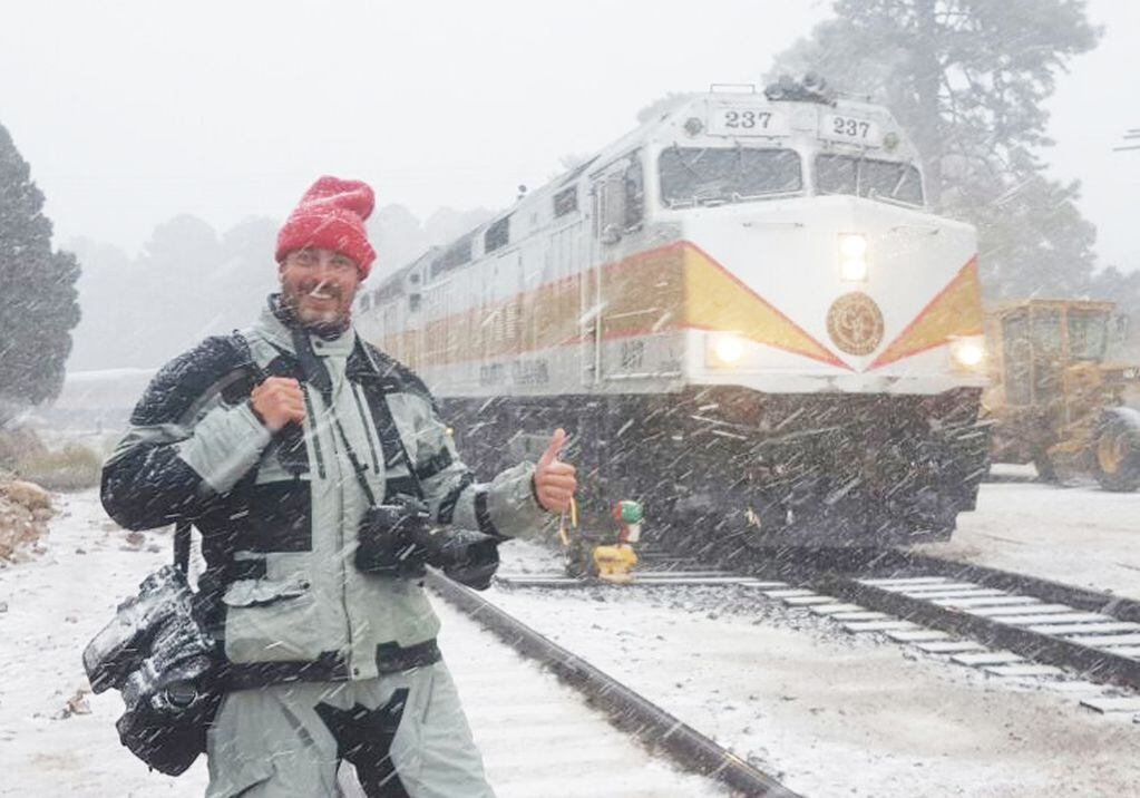A 30 años del último tren regular que salió de Mendoza: “La gente no lo dejaba ir y salió una hora tarde”. Foto: Gentileza Dario Saidman