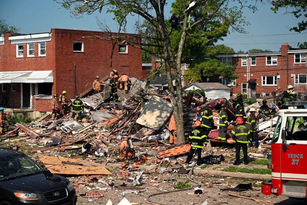 Explosión en Baltimore
