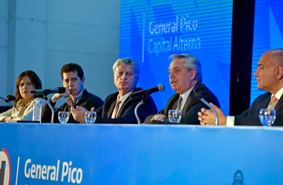 El gobernador de La Pampa, Sergio Ziliotto, celebró el anuncio de Alberto Fernández sobre Portezuelo del Viento