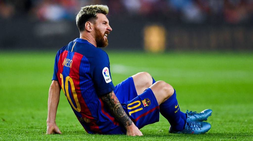 Lesión de Messi en 2016