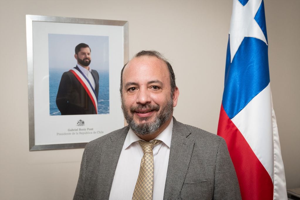 Cónsul General de Chile, David Quiroga

Foto: Ignacio Blanco / Los Andes 