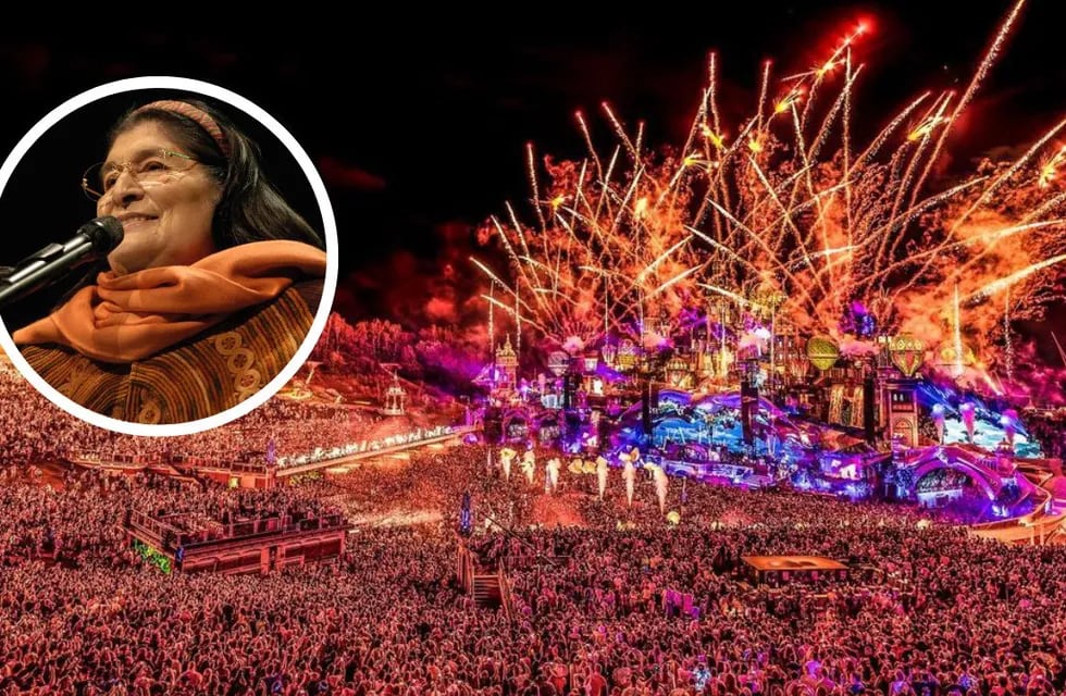 Una DJ puso a Mercedes Sosa en el festival de electrónica más importante del mundo y la reacción del público sorprendió. Foto: Tomorrowland.