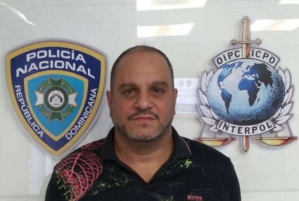 Preso. Cositorto cayó preso en Dominicana. Cambiaba de alojamiento de manera periódica y usaba otros nombres. (Interpol)