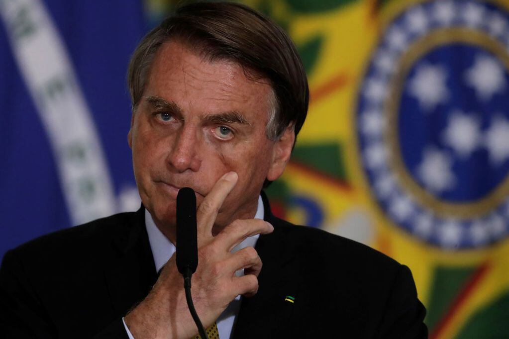 Bolsonaro, presidente de Brasil. (AP/Eraldo Peres/Archivo)
