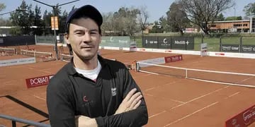 Guillermo Coria está en Córdoba. Sigue de cerca el Challenger que se juega en el Lawn Tenis. (Foto: Gentileza La Capital de Rosario)