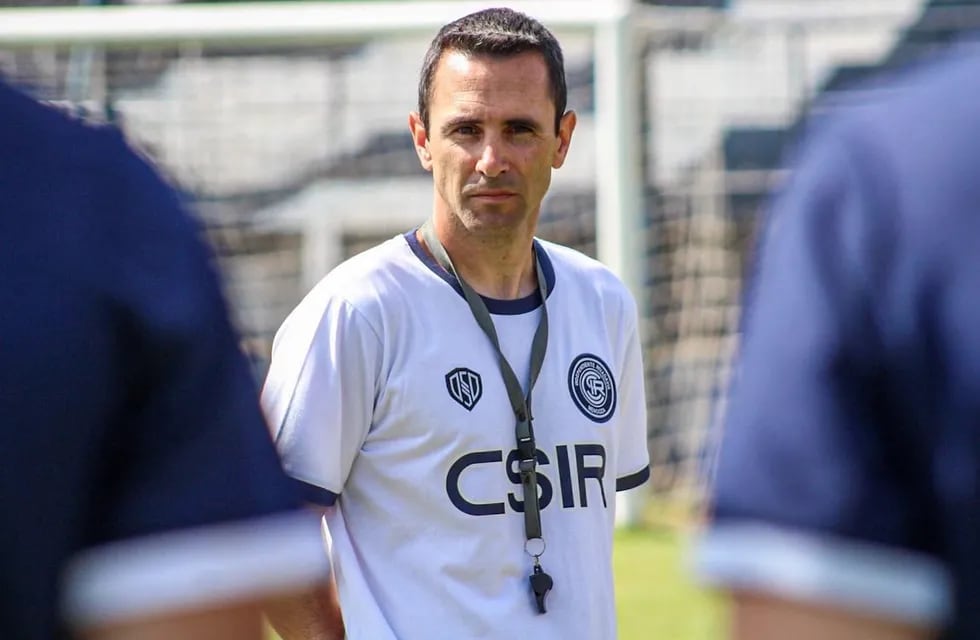 El entrenador Ever Demaldé, nuevo DT de independiente Rivadavia. / Foto: Prensa CSIR