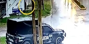Insólito: un ladrón robó un kiosco frente a un patrulleroy los policías nunca se dieron cuenta