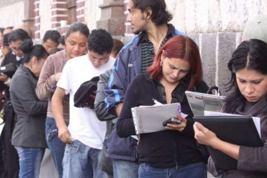 Pese a la mejora, aun hay 35 mil desocupados en Mendoza.