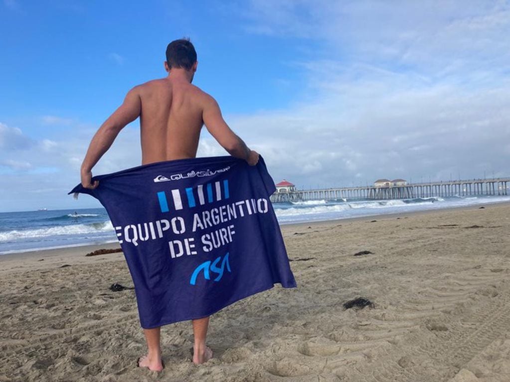 Fernando Aguerre tendrá la premium de su película, la que cuenta un logro que parecía imposible: que el surf fuera olímpico. / Gentileza.