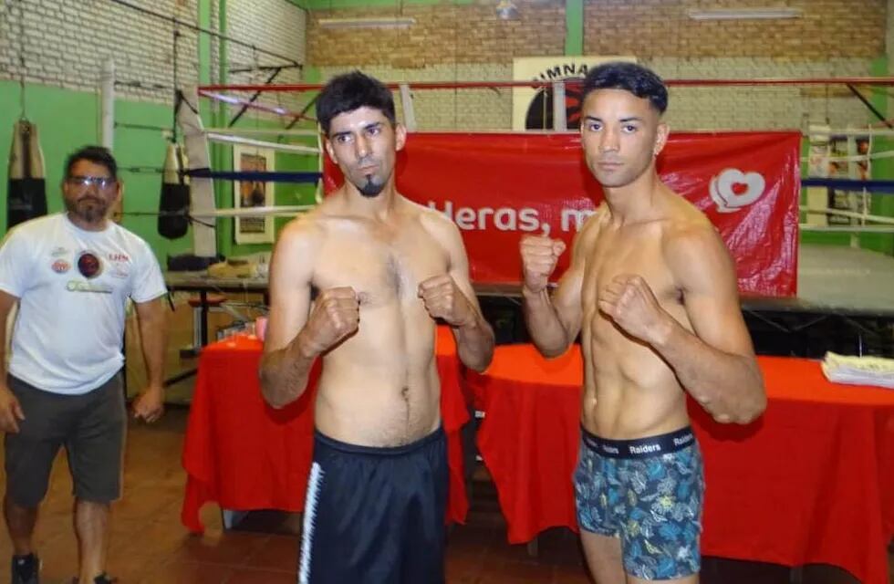 El tupungatino Alejandro Cirica y el lasherino Lucas Aguilera, protagonizarán la pelea central en el Pascual Pérez, este viernes.