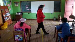 Perú. Enseñanza del idioma quechua.