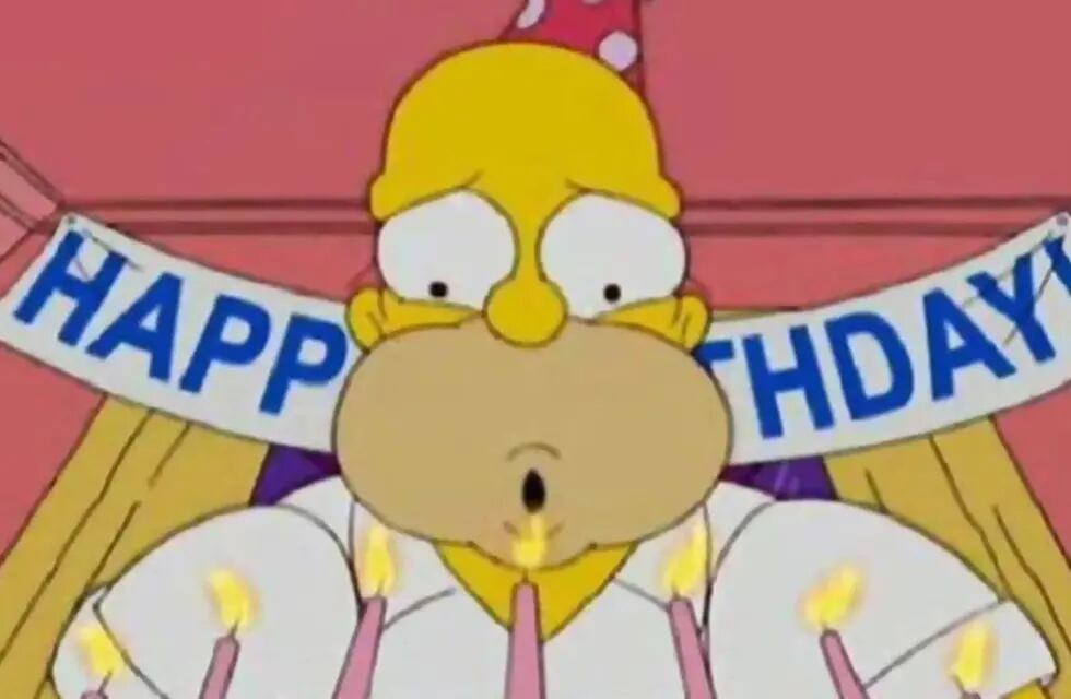  Homero Simpson hoy cumple   años y sus fanáticos lo saludan en las redes