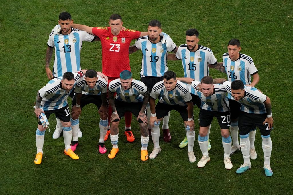 Las fotos del amistoso entre Argentina y Australia