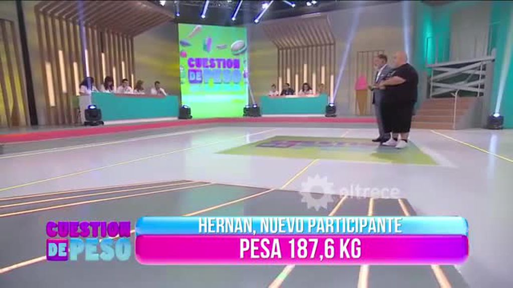 Murió Hernán Terranova, un querido participante de Cuestión de peso 2017.