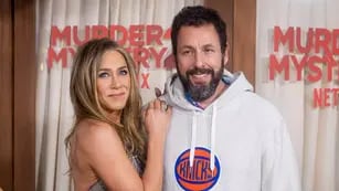 La buena amistad de Jennifer Aniston y Adam Sandler.