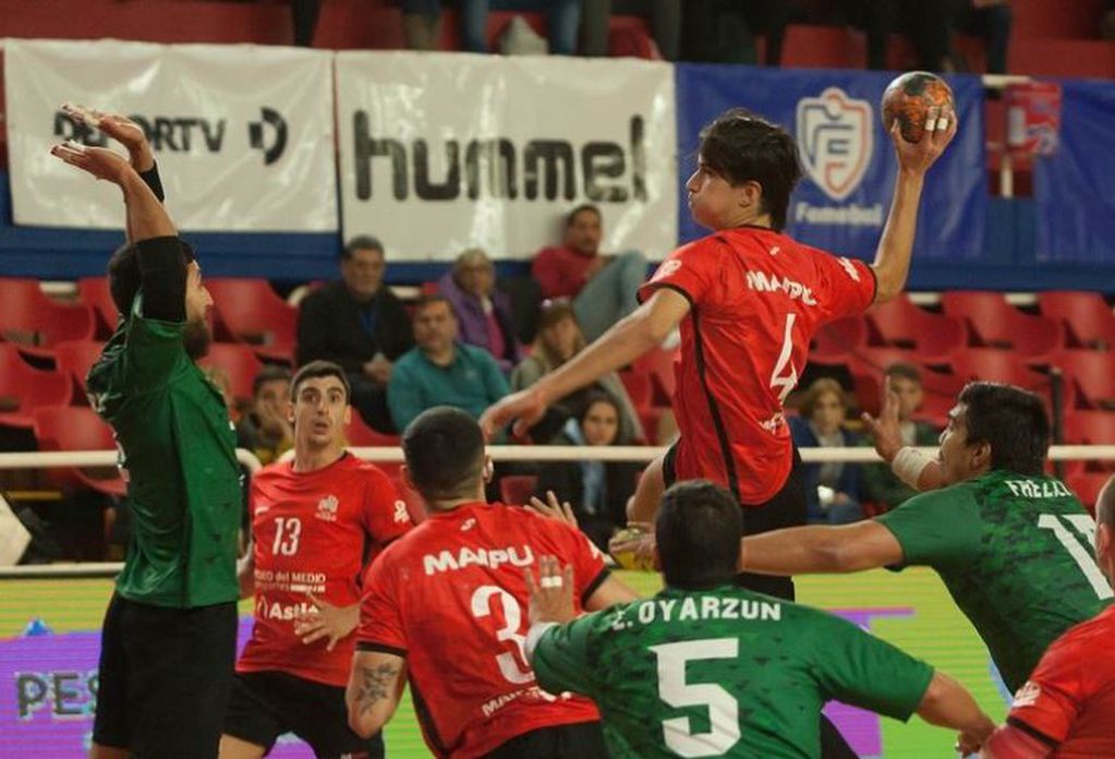 Municipalidad de Maipú y su historia en el torneo panamericano de clubes de handball. /Gentileza CAH