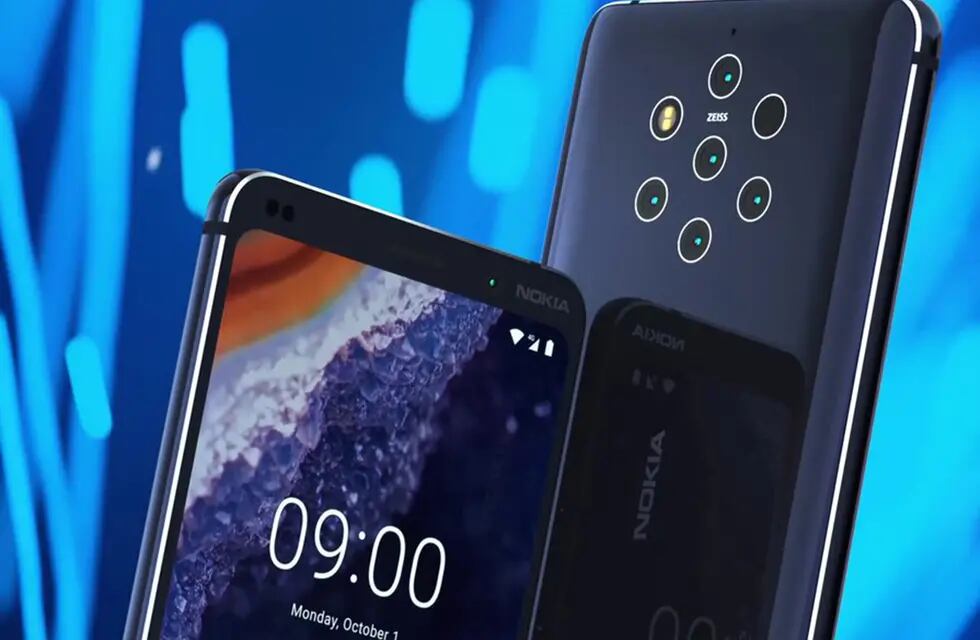 ¿Exageración o necesidad?: el nuevo celular de  Nokia tendrá 5 cámaras