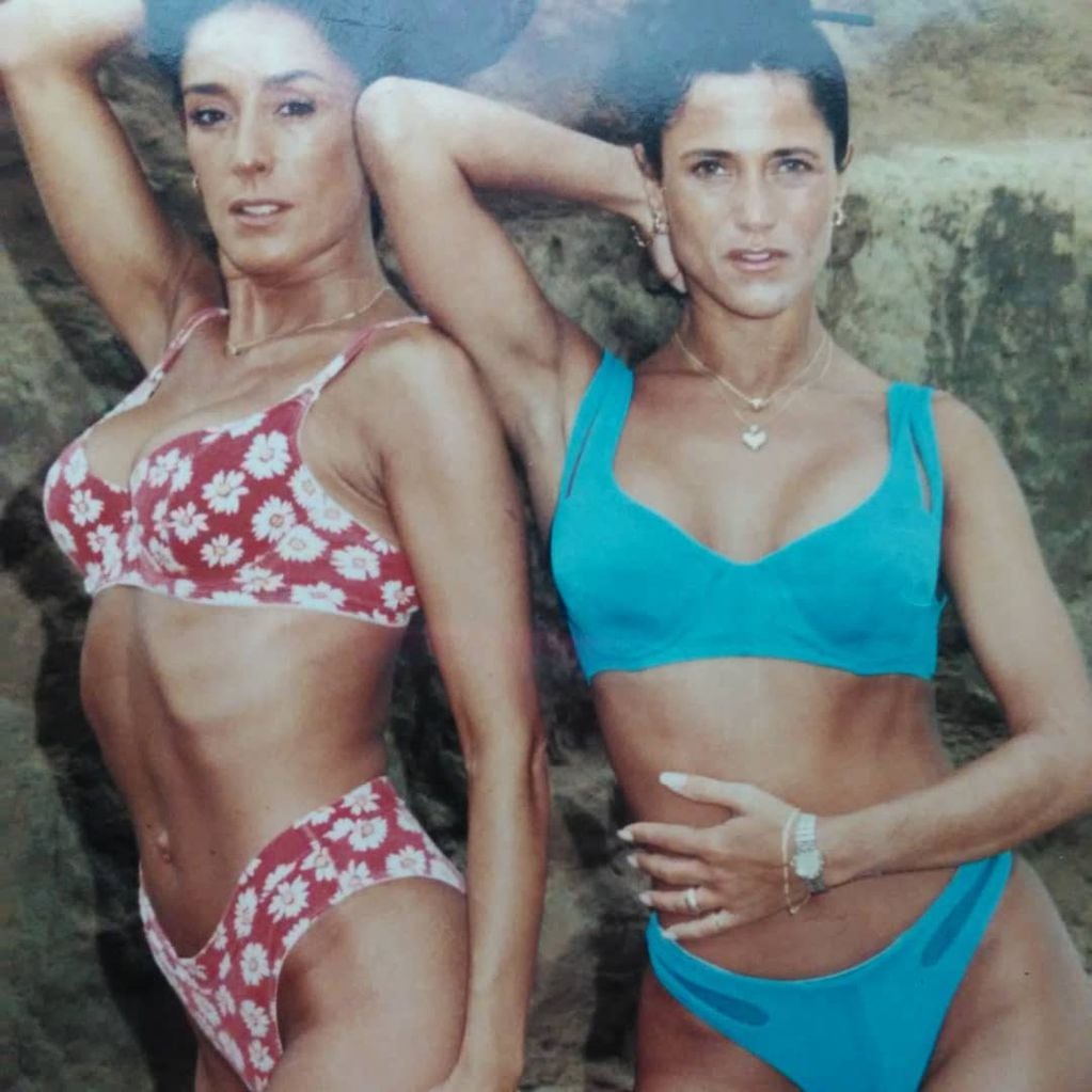 María Fernanda Callejón compartió una foto retro con su hermana Sandra