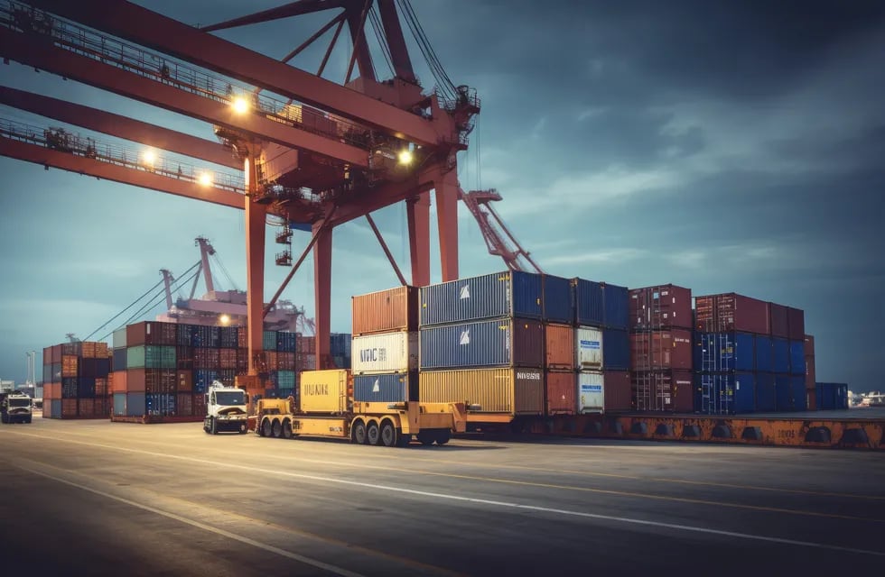 Durante marzo, las ventas al exterior alcanzaron a U$S 6.394 millones, que significa un alza interanual de 11,5%,. Foto: Container Comercio Exterior y Empresas