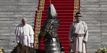 El Papa Francisco visita Mongolia