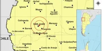 Temblor en San Juan