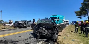 Dos mujeres argentinas en un violento accidente en Punta del Este.