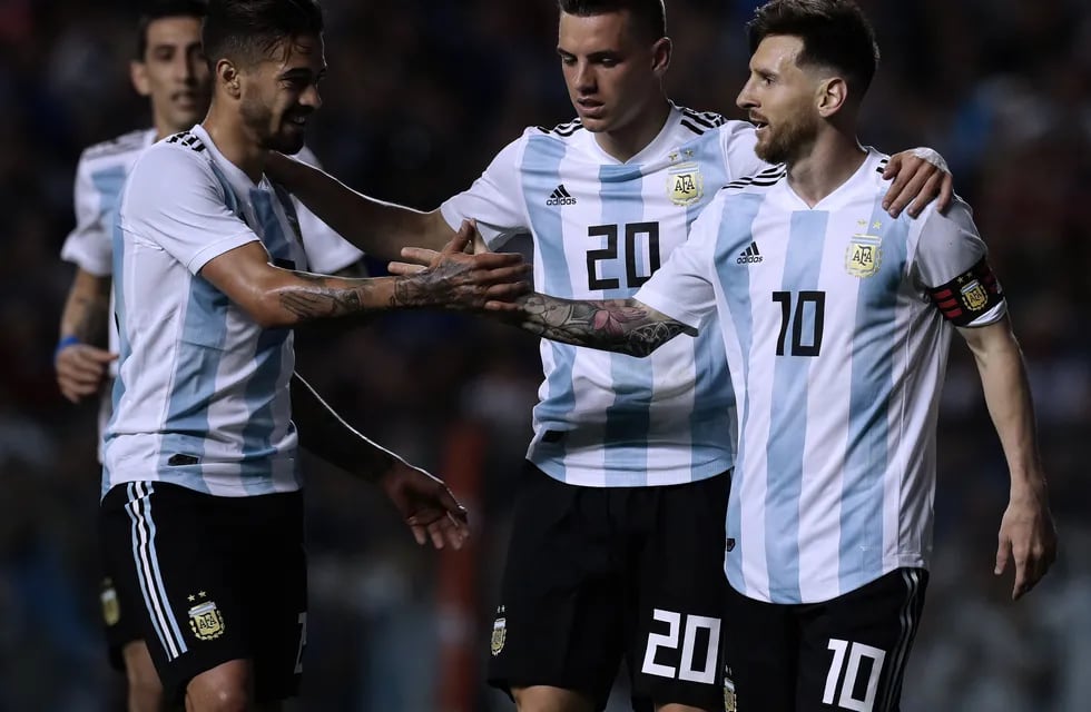 Show de Messi en la goleada argentina frente a Haití 