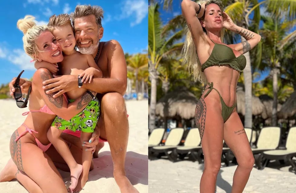 Peña encendió las redes desde Mexico con sus fotos en bikini