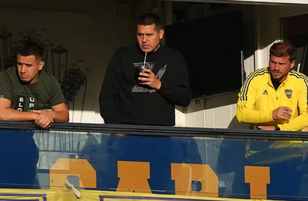 Juan Román Riquelme, vicepresidente de Boca Juniors, muy preocupado por el presente de Boca. / Gentilez.a