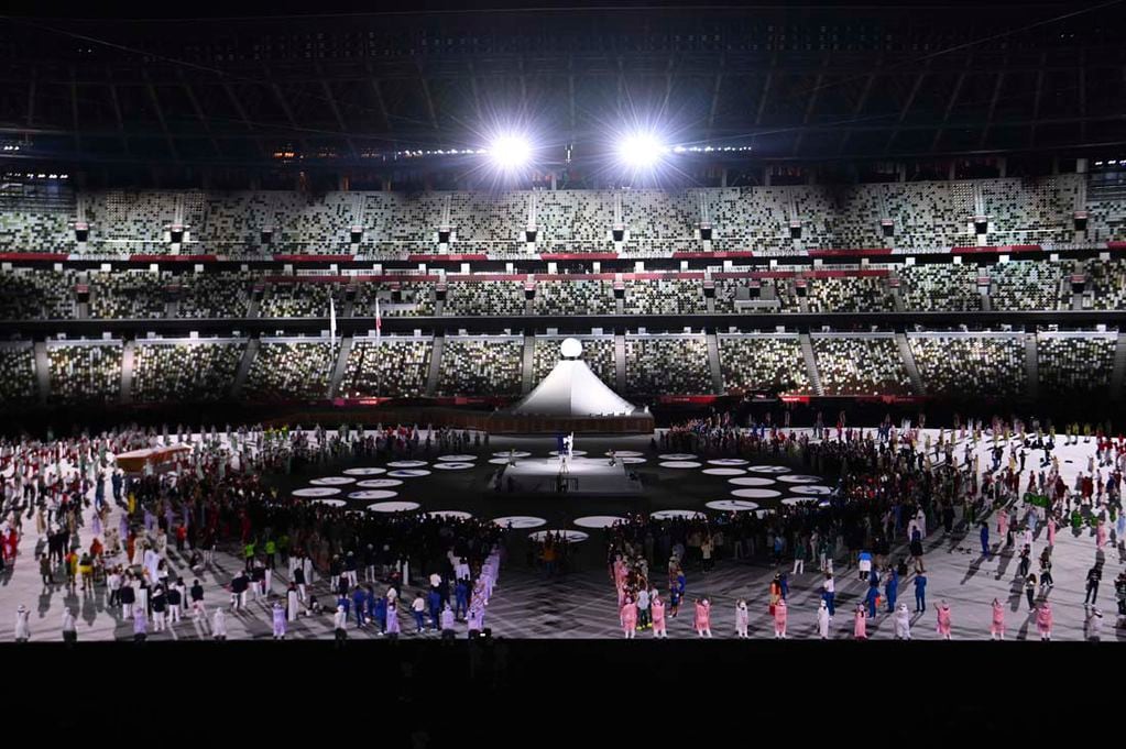 Ceremonia inaugural de los Juegos Olímpicos de Tokio 2020.(AP)