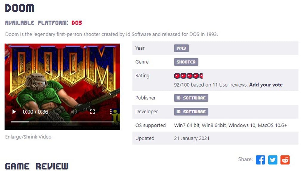 Doom, un clásico para jugar