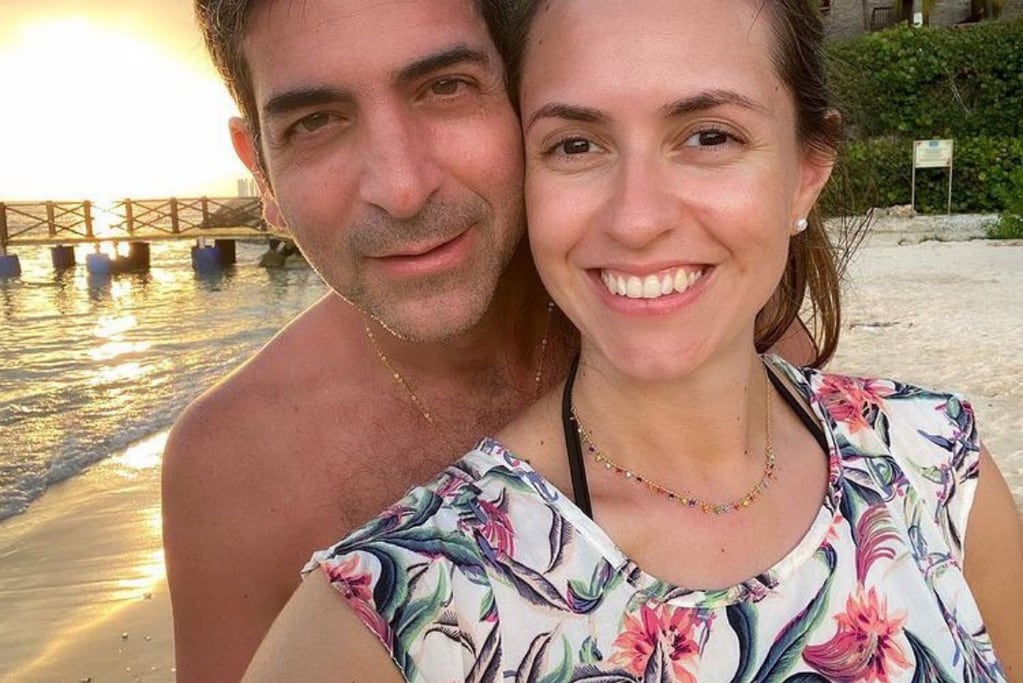 Pecci y su esposa estaban de luna de miel en Colombia.