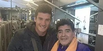 Guille Pereira se cruzó todo Buenos Aires para conocer a Diego Maradona