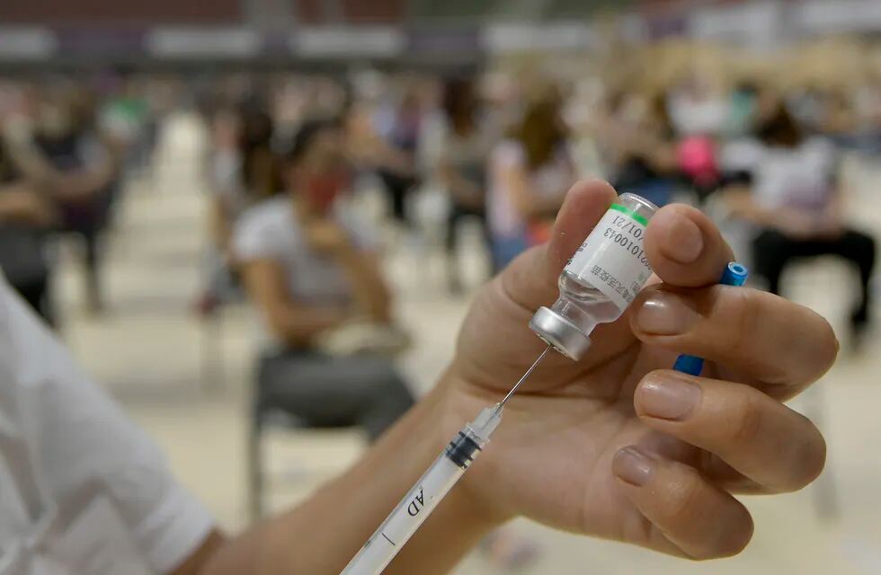 Mendoza recibirá más de 13 mil dosis para continuar con la campaña de vacunación contra el Covid. Foto: Orlando Pelichotti / Los Andes