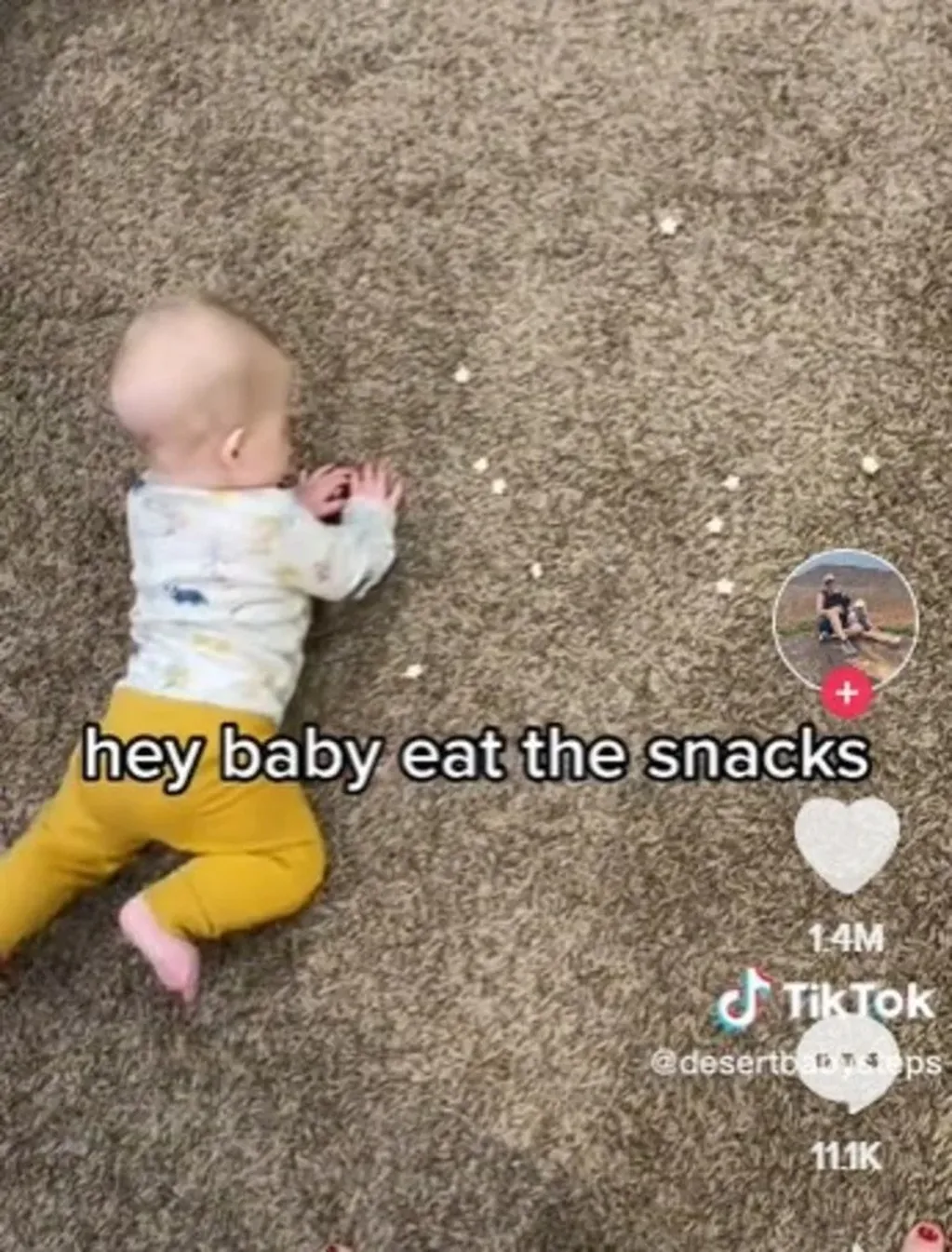 La mujer subió un video a TikTok alimentando a su hijo de una forma particular y estallaron las redes sociales. Foto: Web