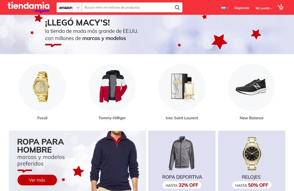 Macy's: cómo comprar desde Argentina - Tiendamia / 