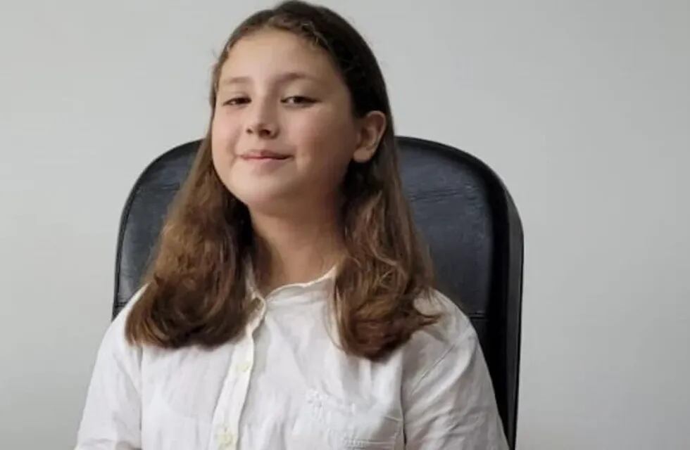 Carolina tiene 9 años y se transformó en una empresaria de su colegio.