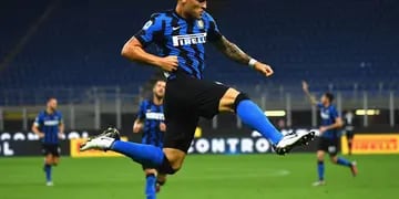 Lautaro llegó a los 14 tantos en la Serie A.