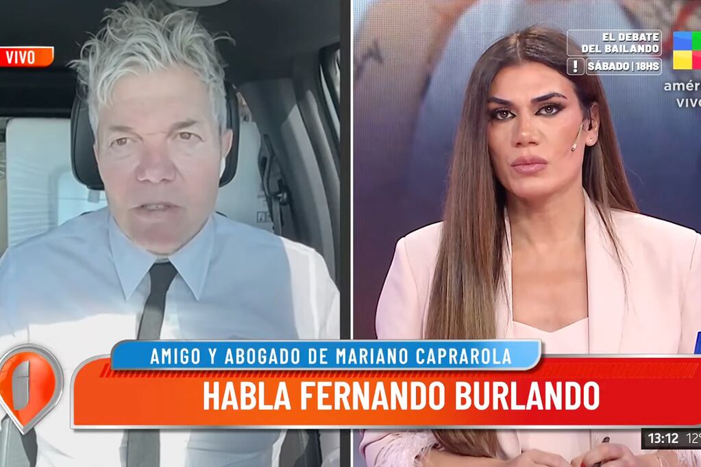 Fernando Burlando habló del caso de Mariano Caprarola en "Intrusos". (Foto: Captura de pantalla)