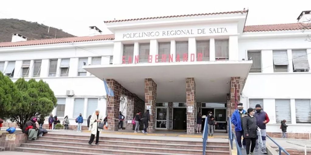 El trabajador permanece internado en estado de observación en el Hospital San Bernardo.