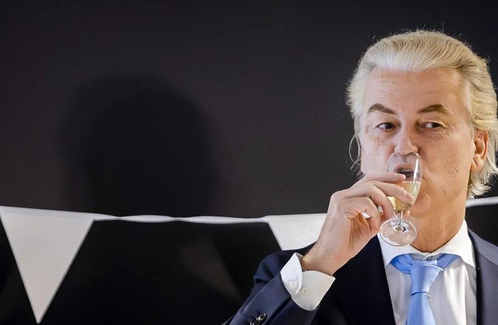 Geert Wilders, el nuevo primer ministro de Países Bajos que arrasó en las elecciones con consignas antimusulmanas, antiinmigración y anti Unión Europea.