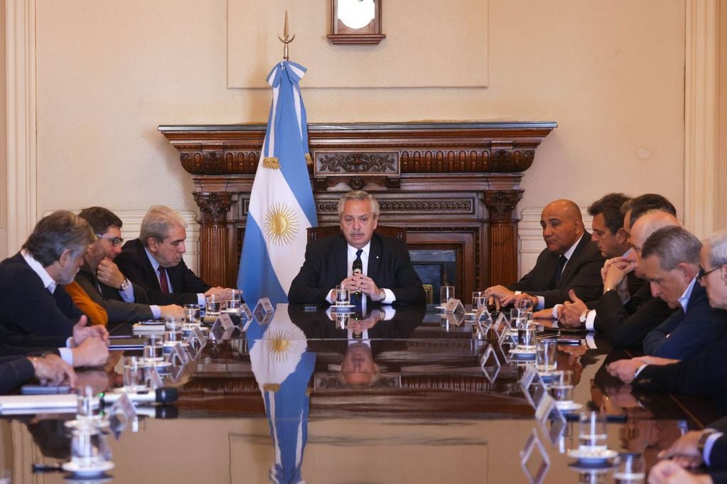 Aníbal Fernández participó de la reunión del viernes entre el Presidente y su gabinete. Foto: Web