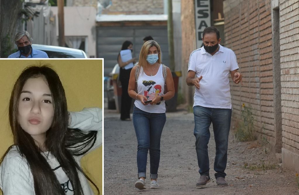 Florencia llegó a la casa del imputado con engaños en las redes. La fiscal Claudia Ríos fue a la vivienda donde fue asesinada.