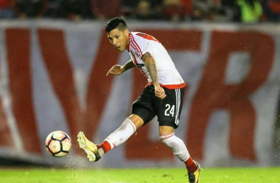 Enzo Pérez será titular en River ante Defensa y Jusiticia por la Copa de la Liga Profesional. / Gentileza.