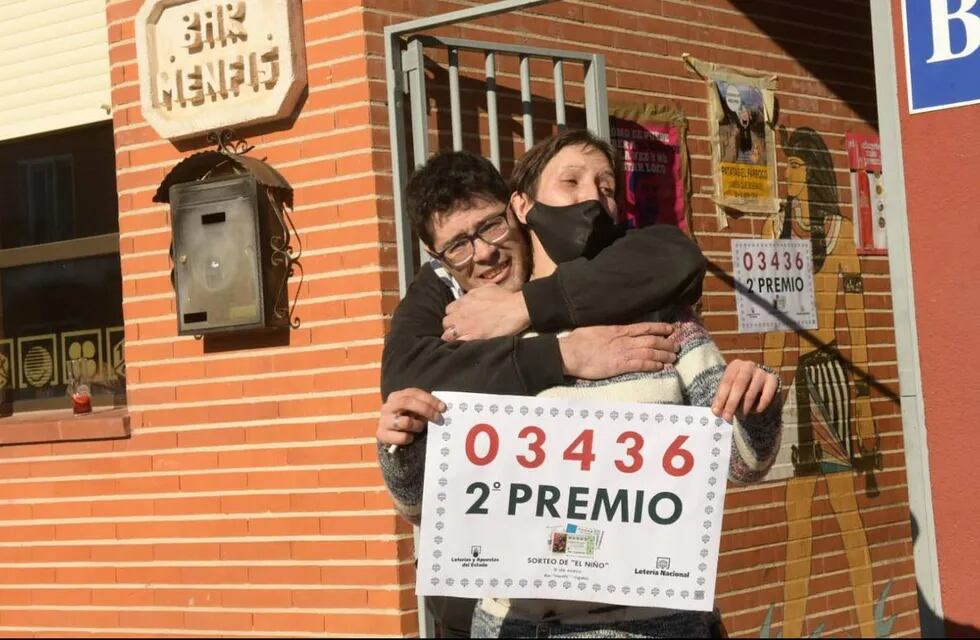 Laura Reinoso, la afortunada que ganó el segundo premio del sorteo de El Niño en España.