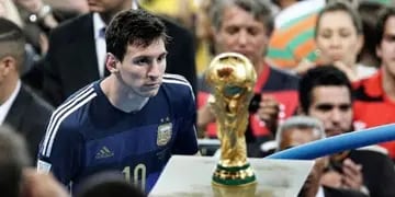 Lionel Messi y el lamento por la final perdida en el Mundial 2014